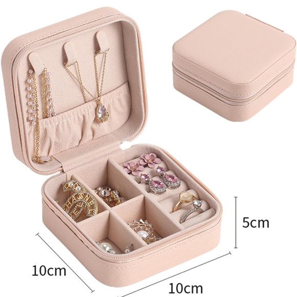 Elegant Pink Jewelry Box - Picture 2 of 4